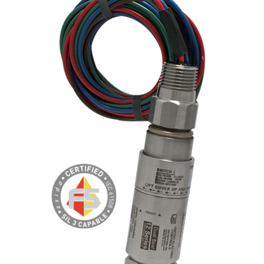 Cảm biến áp suất  hãng  United Electric 12SHDN8G  12SHDN8A  12SHDN8B  12SHDN6H 