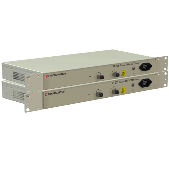 Bộ chuyển đổi quang điện FIBERSYSTEM (SWEDEN) Part No 21-203 Fiber optic IEEE C37.94 M M /SM Converter