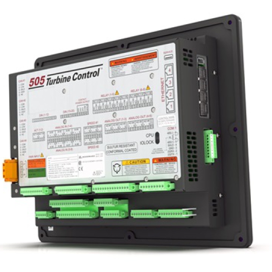 Màn hình điều khiển tuabin  hãng Woodward 8200-1302 505D LVDC, Marine, HAZLOC 