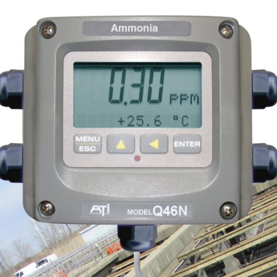 Máy theo dõi amoniac hòa tan Q46N Analytical Technology