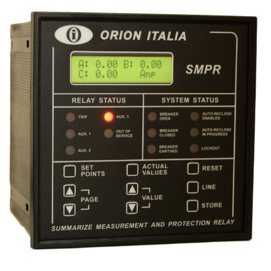 Rơle bảo vệ quá dòng SMPR-155 Orion Italia