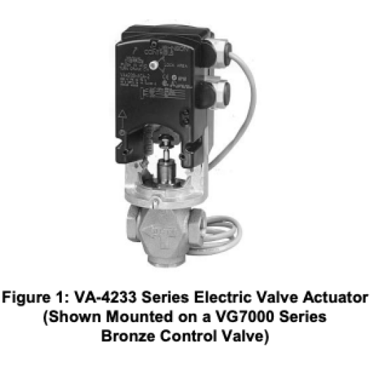 Thiết bị truyền động van điện VA-4233 Johnson Controls