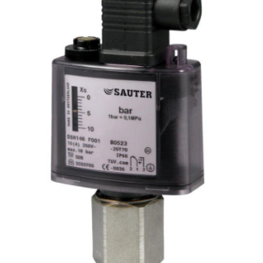 Specially designed pressure limiter DSL140F001 Sauter