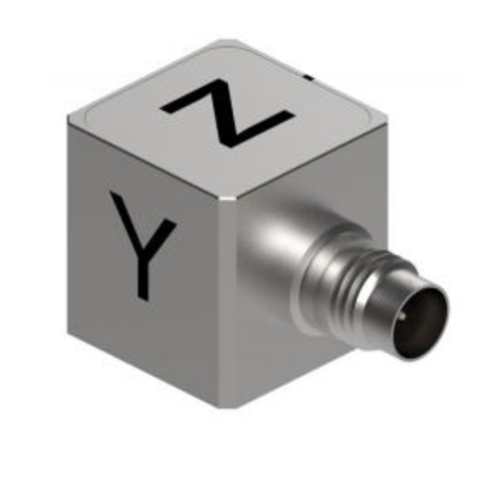 Gia tốc kế ba trục với TEDS 3413A1 Dytran instruments