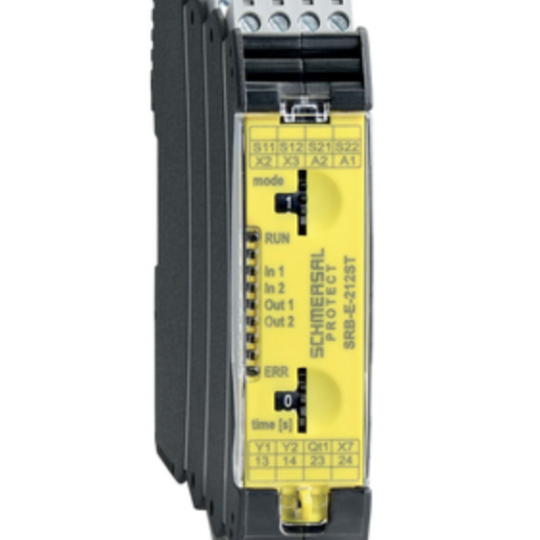 Multi-functinonal safety relay module SRB-E-212ST Schmersal