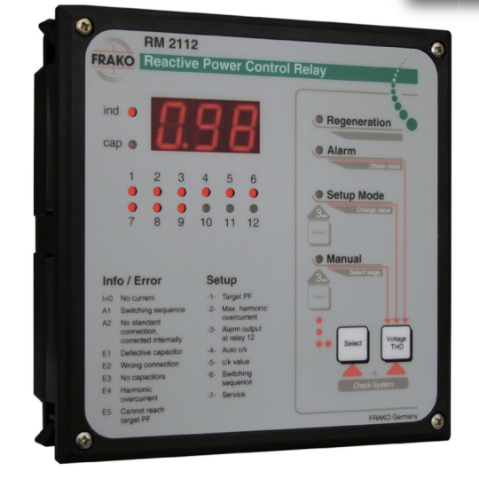 Rơle điều khiển RM 2106 / RM 2112 Frako
