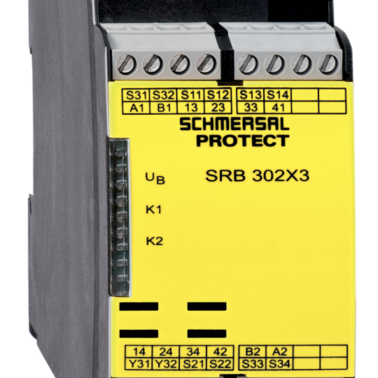 Mô-đun rơle an toàn SRB302X3-24VAC/DC-230VAC Schmersal