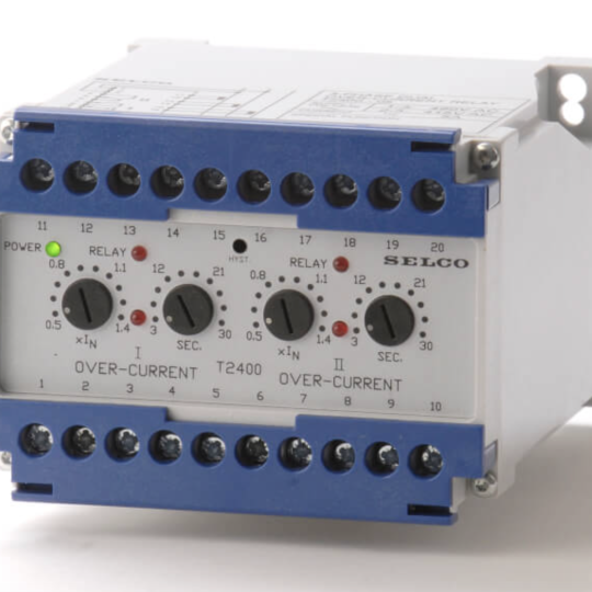 Rơ-le quá dòng kép Dual Overcurrent Relay T2400 SELCO