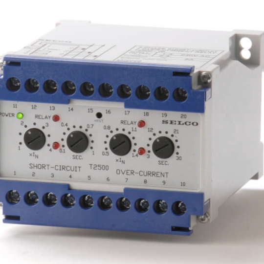 Rơle quá dòng và ngắn mạch Overcurrent & Short Circuit Relay T2500 SELCO