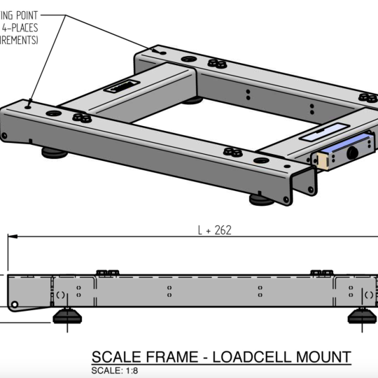 Cân kiểm tra băng tải Check-in Conveyor Scales ABS960+ Atrax