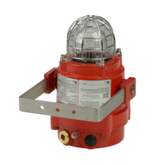 Thiết bị cảnh báo E2S BExBG21 Explosion Proof Xenon Beacon 21 Joule BEXBG21DPDC048AB1A1R/Y 