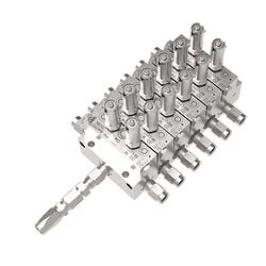 Bộ chia mỡ Dropsa SMX SMO Modular Progressive Dividers  DWG 35758.3