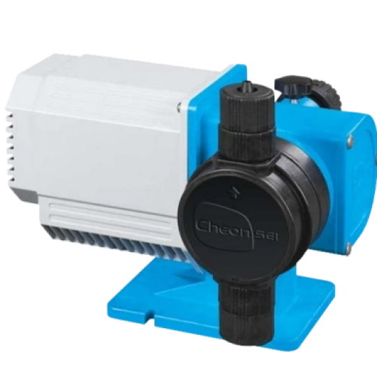 Bơm định lượng hóa chất Cheonsei Model : KS-32-PFC-HWS-S 300/360ML/MIN 50/60HZ 5BAR 14W KEMPION
