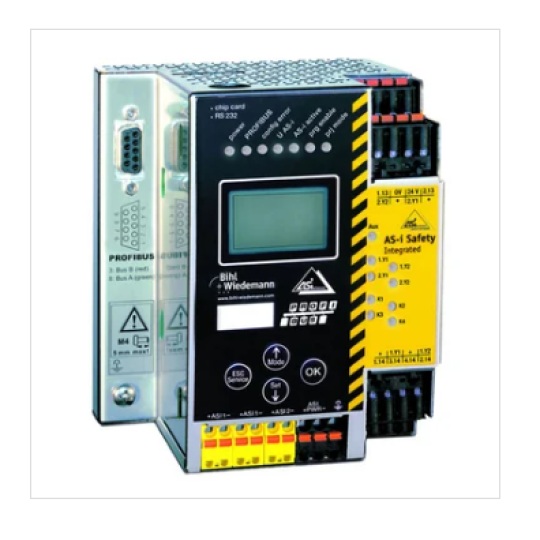 Thiết bị  giao tiếp truyền thông công nghiệp bihl-wiedemann  BWU2002 ASi-3 PROFIBUS Gateway with integrated Safety Monitor, 2 ASi masters 