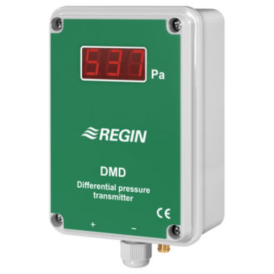 Cảm biến chênh áp Regin DMD-C Differential pressure transmitter with built-in controller and display