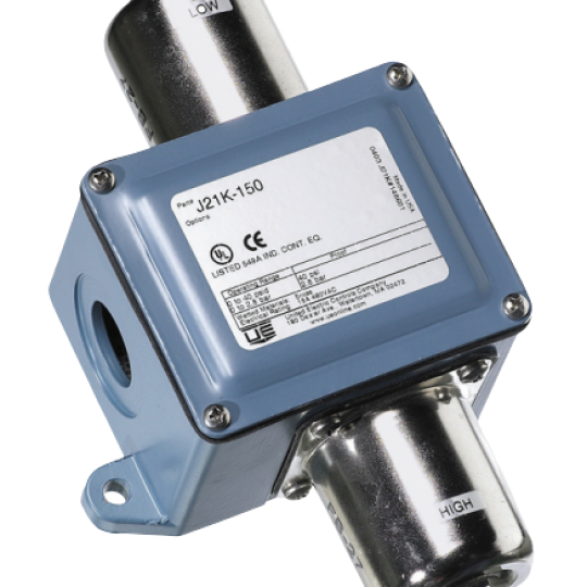 Cảm biến chênh áp UE J21K-150, J21K-140  United Electric  J21K Series DIFFERENTIAL PRESSURE SWITCH