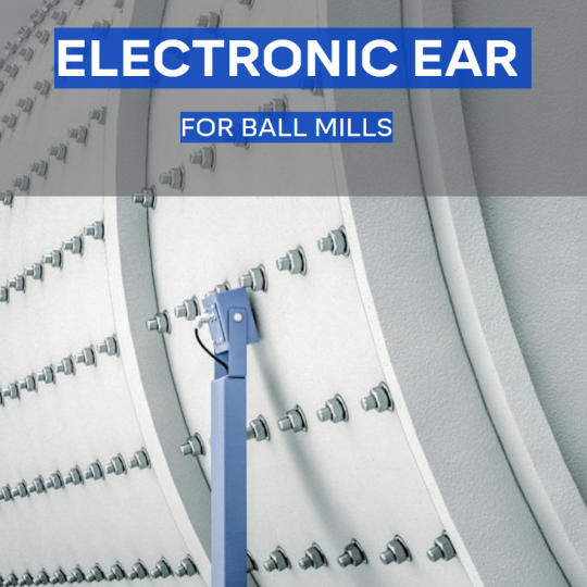 Cảm biến đo độ ồn máy nghiền bi Dosatec ELECTRONIC EAR FOR BALL MILLS