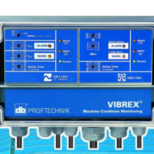 Cảm biến độ rung Vibration sensor VIBREX VIB 6.122R PRUFTECHNIK 