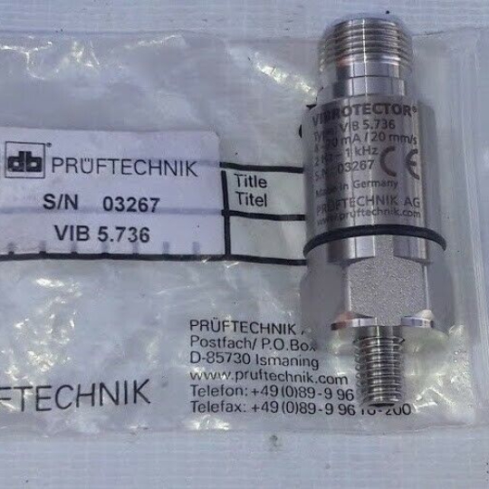 Cảm biến độ rung Vibrotector VIB 5.736  PRÜFTECHNIK VIB5.736