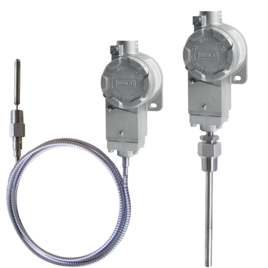 Cảm biến nhiệt độ Compact temperature switch Model TCA  Ettore Cella Spa now is  WIKA