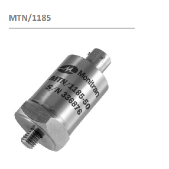 Cảm biến rung Monitran The 1185 Series  VELOCITY AND ACCELERATION TRANSDUCERS