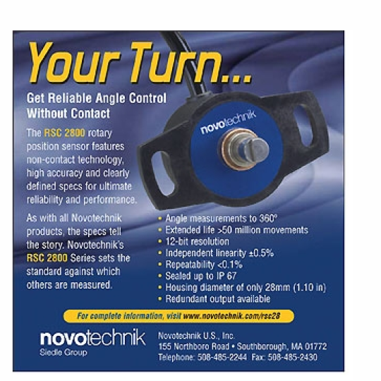 cảm biến vị trí RSC-2831-610-121-201 Novotechnik 
