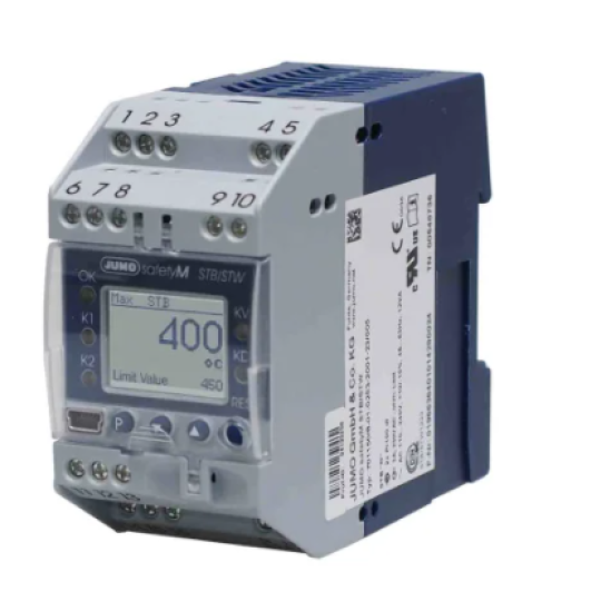 Bộ giám sát và giới hạn nhiệt độ an toàn Jumo Model: 701150/8-01-0253-2001-23/005 STB/STW/ F PLC