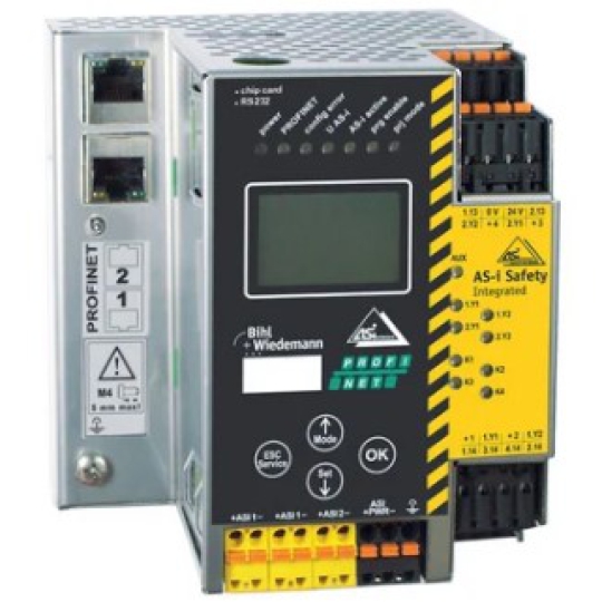 Cổng PROFINET ASi-3 Bihl+Wiedemann Model BWU2237
