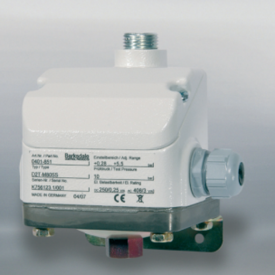 Công tắc áp suất 0401-407 D2T-M3SS BARKSDALE