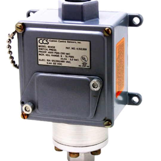 Công tắc áp suất CSS 604DM1  CCS INTERNAL ADJUSTMENT DIFFERENTIAL PRESSURE SWITCH MODEL: 604DM1
