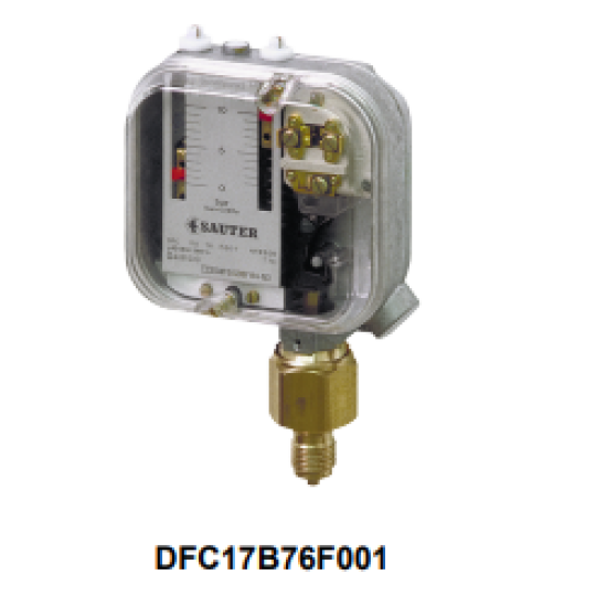 Công tắc áp suất Sauter DFC17B58F001  Sauter DFC 17B, 27B: Heavy-duty pressure switch DFC17B78-F001