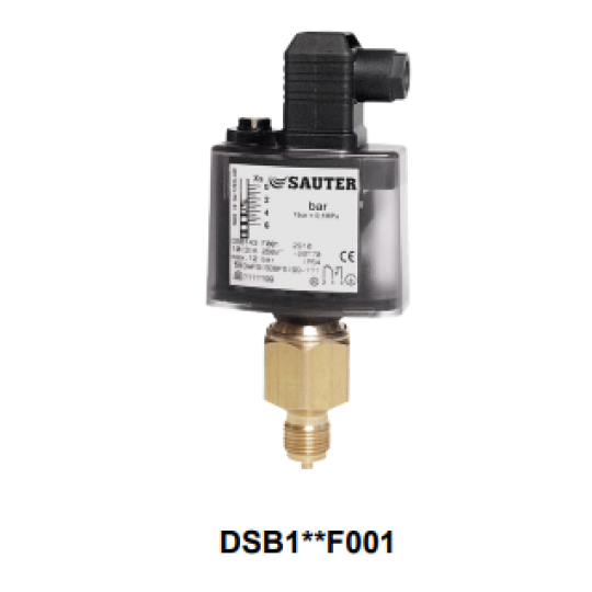 Công tắc áp suất Sauter DSB146F001 (Replaced for DSB146F931)  DSB, DSF: Pressure monitors and pressure switches DSB143F001 ,DSB158F001