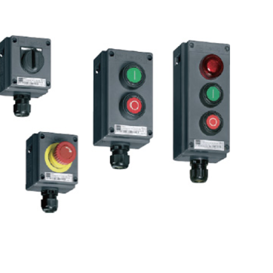 Công tắc điều khiển 8040/11 STAHL   8040/1180.734＋（OFF-ON）-160＋016    STAHL  8040/1180.734＋（OFF-ON-ON）-160＋03 