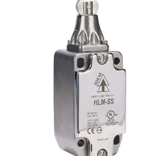 Công tắc hành trình HLM-SS-RP Idem Stainless Steel Safety Limit Switch with Roller Plunger (HLM-SS-RP)
