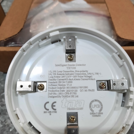 Đầu báo khói thông minh cho hệ thống báo cháy TNA TX7100 Tanda