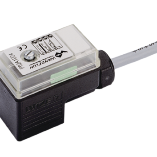 Đầu Plug connect van  Wandfluh  PO2A01D24  P02A01D24 (726.2711) Plug Amplifier