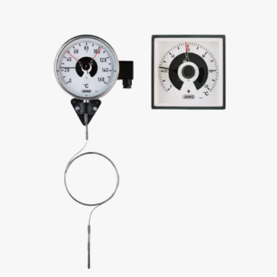 Đồng hồ đo nhiệt độ JUMO  608425 Contact dial thermometers  608425/0110-818-00-0-843-26-10-104-150/000 