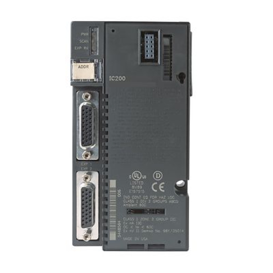 Mô đun IC200PNS001 Emerson VersaMax PROFINET Scanner (PNS) module, interfaces a remote node of VersaMax module,s to a PROFINET IO Controller