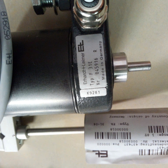 Cảm biến lề F  31 E  R Nr 045916  F 31E mechanical edge feelee  Erhardt + Leimer Việt Nam