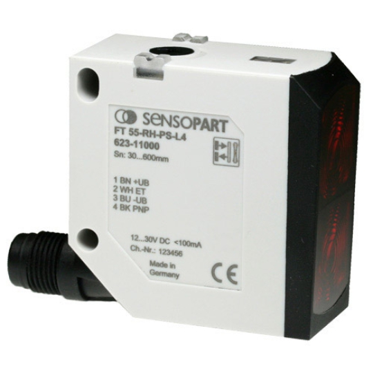 Cảm biến quang Sensopart FT 55B-RH-PS-L4  FT55B-RH-PS-L4  Order code: FT 55 B-RH-PS-L4 Order number:623-11012