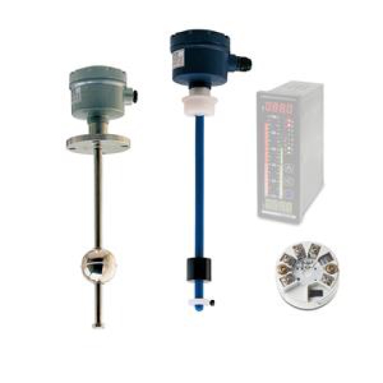 Thiết bị đo mức Finetek FGX10000-A6G000000CMA2B0000B001650 Finetek  FGX Magnetic Float Level Transmitter Model: FGCG40 FGX10000 12-36V 4-20mA