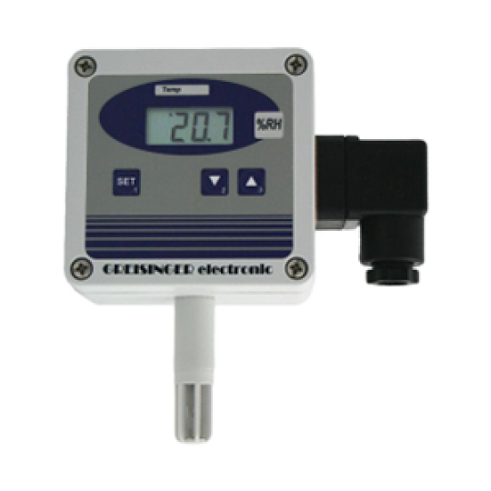 Bộ chuyển đổi độ ẩm và nhiệt độ GRHU-2K-MP-HO-220-UNI senseca
