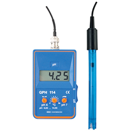 Đồng hồ đo pH meter GPH 114 Senseca