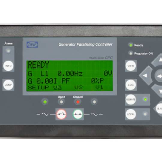 Bộ điều khiển máy phát điện DEIF GPC-3 Generator paralleling controller  DEIF 2912010030 GPC-3 Diesel