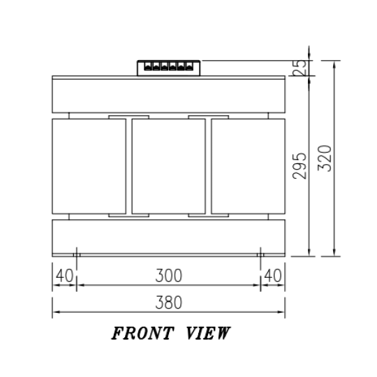 Máy biến áp HAT-3D10KH.10KVA. 400V/24V, 50HZ  Hye Sung Engineering 100% Korea Origin
