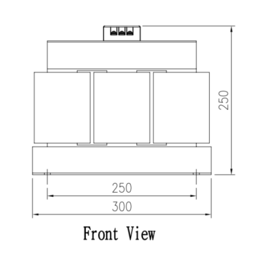 Máy biến áp HAT-3D3KH.3KVA. 400V/90V, 50HZ. Hye Sung Engineering 100% Korea Origin