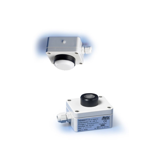 Máy phát bức xạ quang trắc để đo độ rọi, độ rọi và độ chói ngoài trời Senseca HD2021T Serie – Photometric Radiometric Transmitters