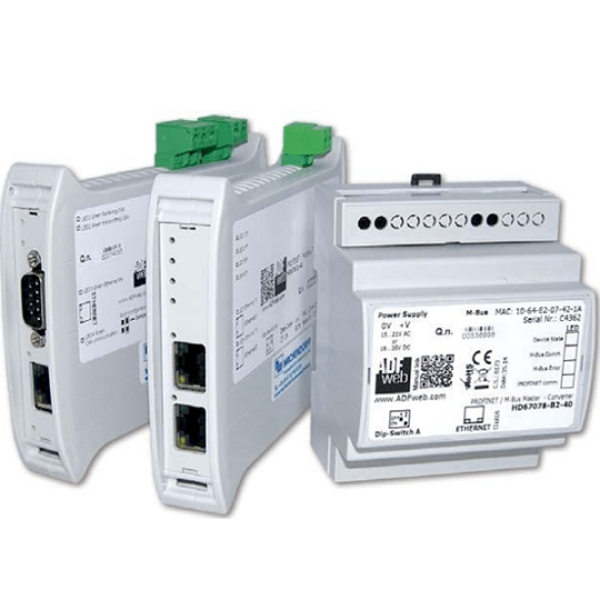 Bộ chuyển đổi tín hiệu ADFweb HD67712-IP-4-A1 Bacnet IP Master / Modbus Slave - Converter