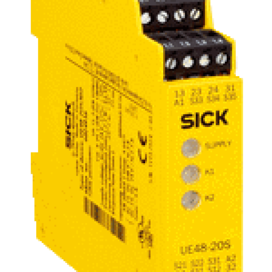 Rơ le an toàn SICK Safety relays UE48-2OS / Evaluation unit Type: UE48-2OS2D2 Part no.: 6024915