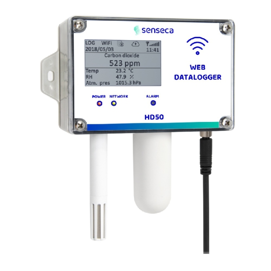 Bộ ghi dữ liệu Senseca Delta Ohm HD50… Series – Web Data Logger 
